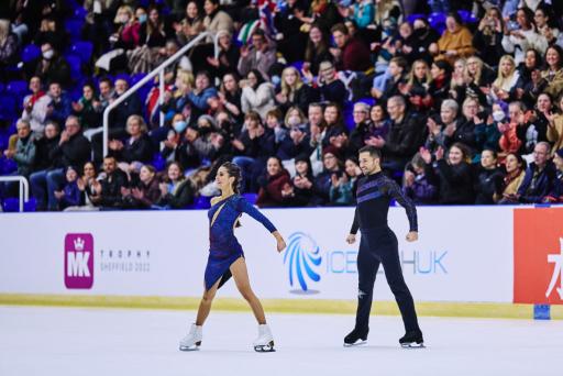 Lilah Fear and Lewis Gibson (GBR) ISU Grand Prix GettyImages 1441183540