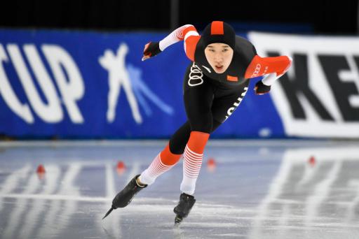Mei Han (CHN) ISU World Cup Speed Skating 2021 Salt Lake City (USA)